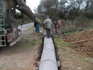 Οδοποιία και τεχνικά έργα στη Δημοτική Ενότητα Μυστρά