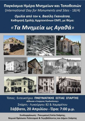 Διεθνής ημέρα μνημείων 2019