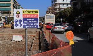 Νέα πλατάνια στην οδό Παλαιολόγου